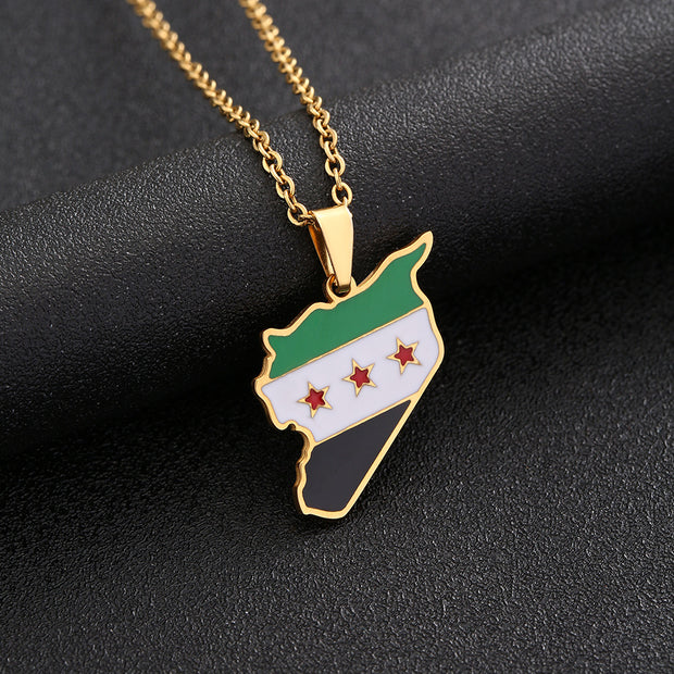 Syria Heritage Necklace country gold