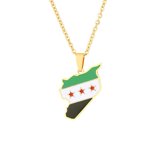Syria Heritage Necklaces country gold