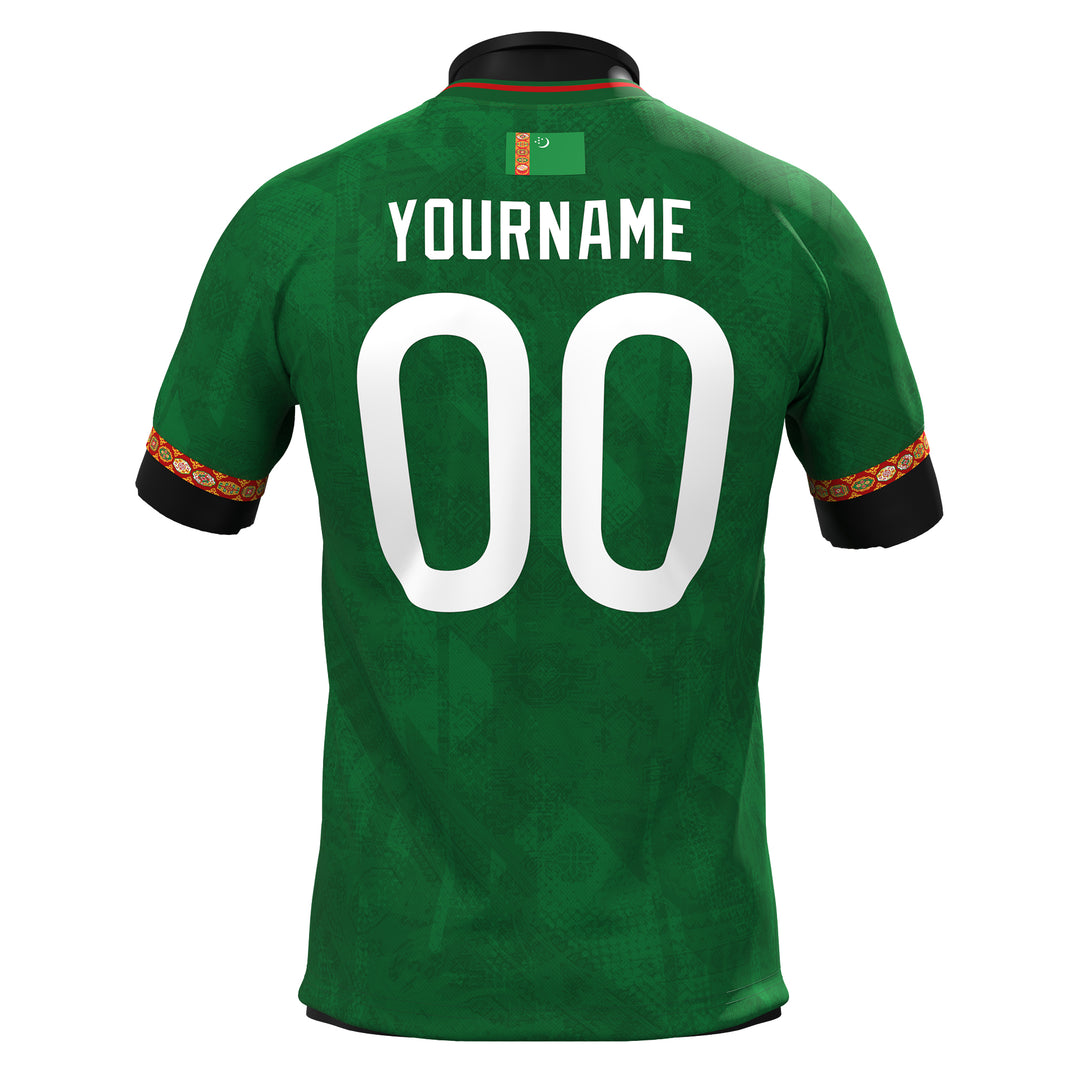 Turkmenistan Heritage Custom Football Jersey – The Jersey Nation