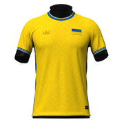Ukraine Heritage Custom Football Jersey