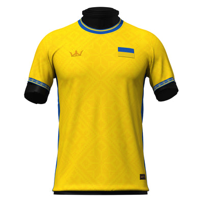 Ukraine Heritage Custom Football Jersey