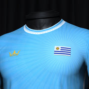 Uruguay Heritage Custom Football Jersey Closeups