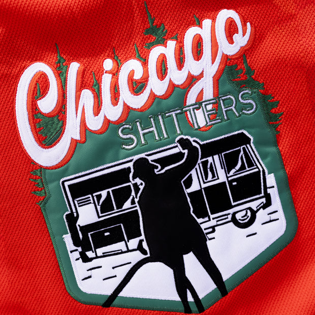 Chicago Shitters Cousin Eddie Christmas Hockey Jersey