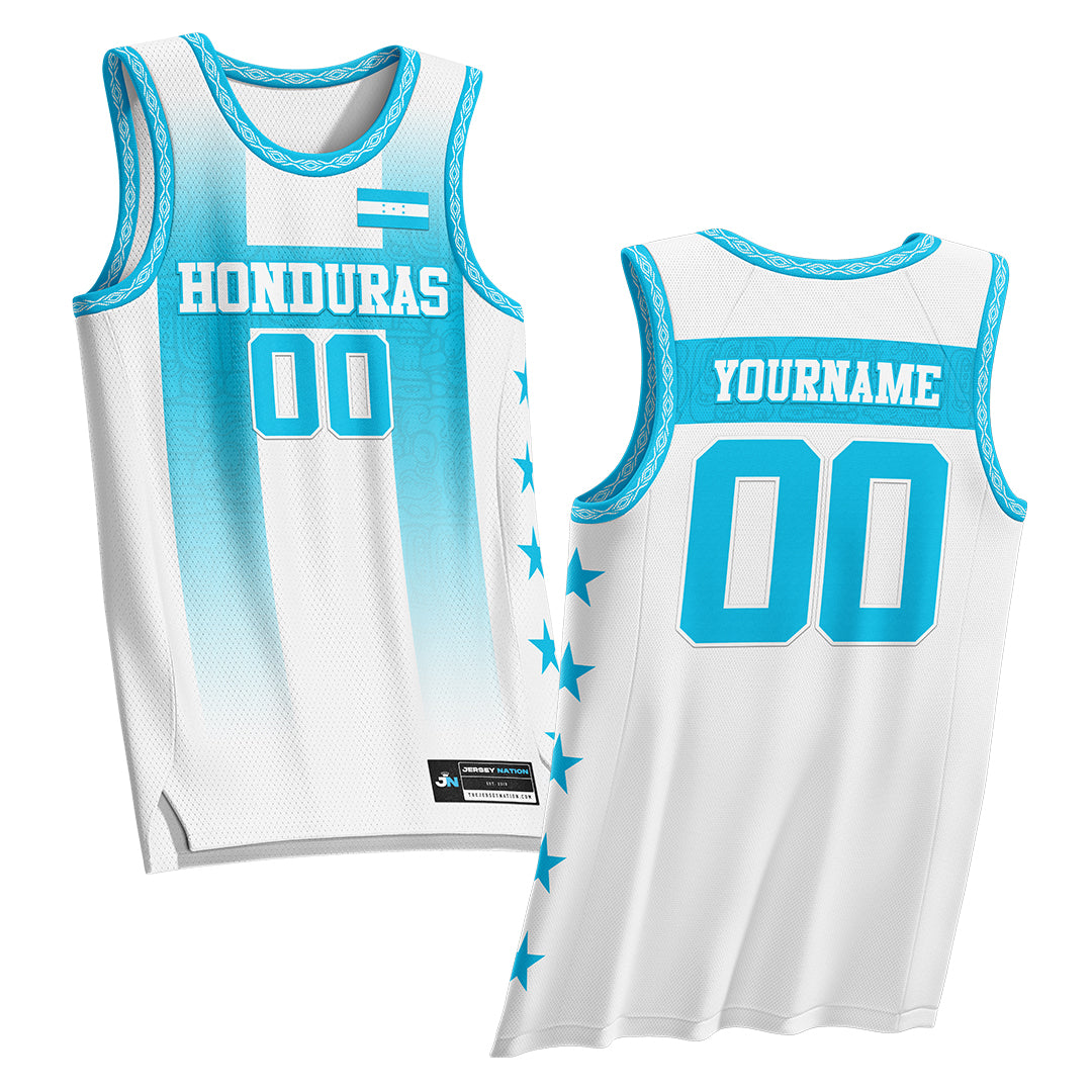 Camiseta de baloncesto personalizada de la herencia de Honduras