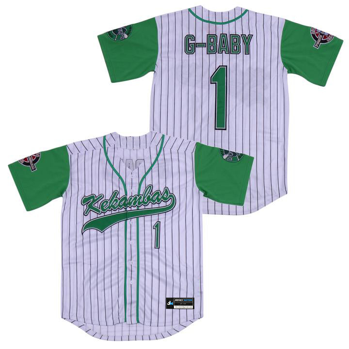 Jarius 'G-Baby' Evans Kekambas Baseball Jersey – The Jersey Nation
