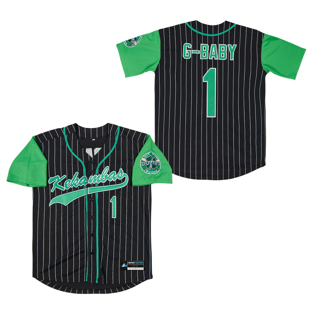 Jarius 'G-Baby' Evans Kekambas Baseball Jersey – The Jersey Nation Jarius 'G-Baby' Evans Kekambas Baseball Jersey – The Jersey Nation