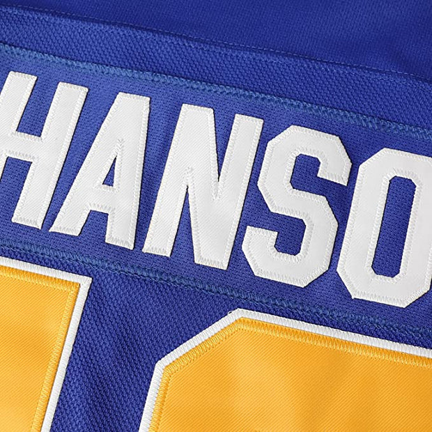 Charlestown Chiefs Hanson Brothers Slapshot Hockey Jersey
