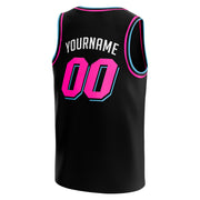 Black Vice City Custom Basketball Jersey