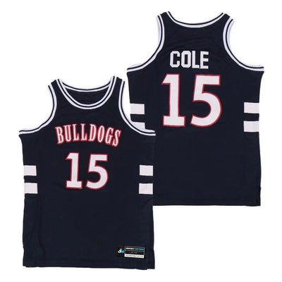 Bulldogs 'Cole' High School Basketball Jersey