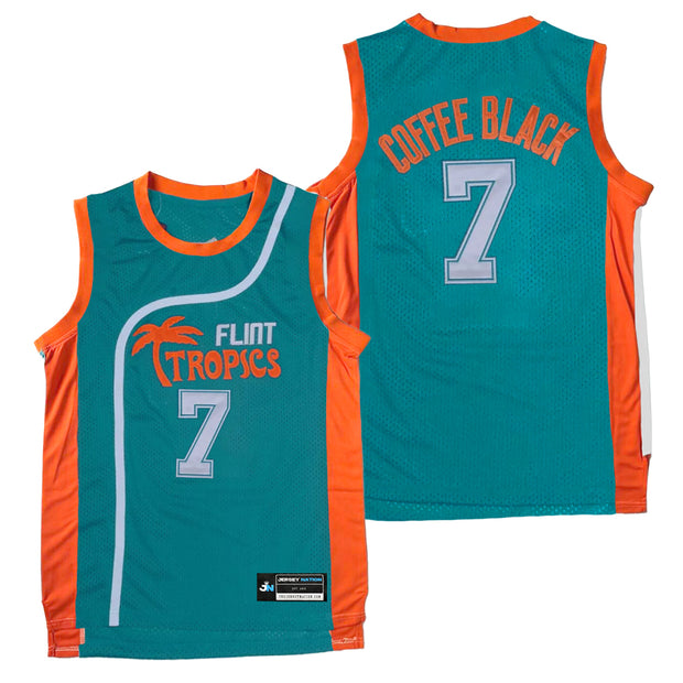 Flint Tropics 'Coffee Black' Basketball Jersey - Main Image