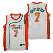 Flint Tropics 'Coffee Black' Basketball Jersey