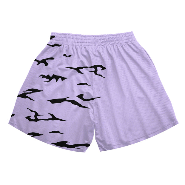 Cursed Mark Anime Mesh Shorts