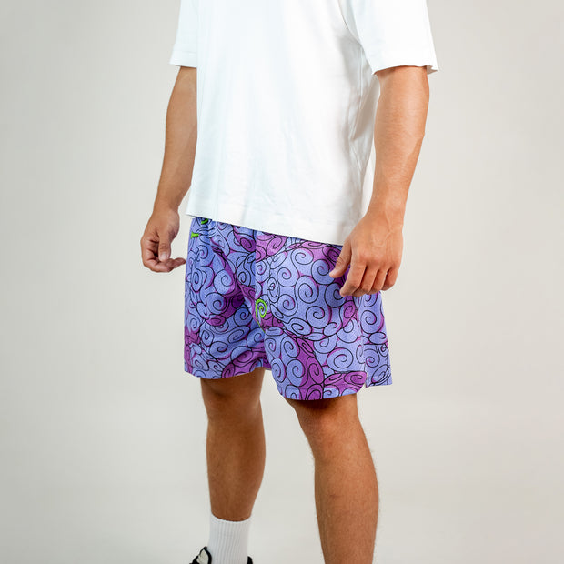 Gum-Gum Anime Mesh Shorts