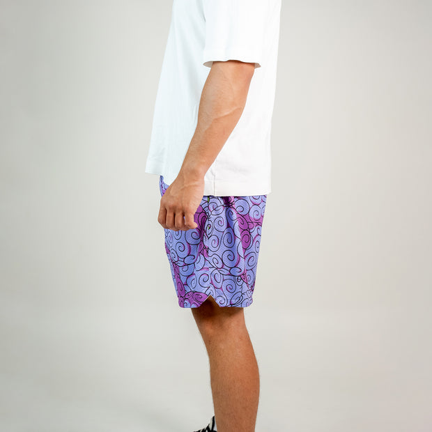 Gum-Gum Anime Mesh Shorts