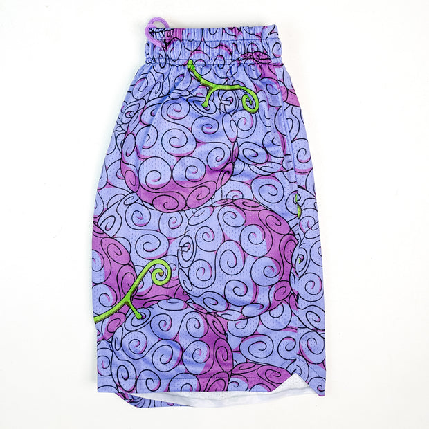 Gum-Gum Anime Mesh Shorts