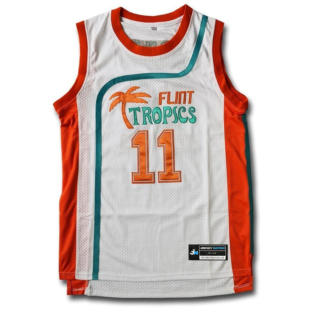 Ed Monix Flint Tropics Basketball Jersey