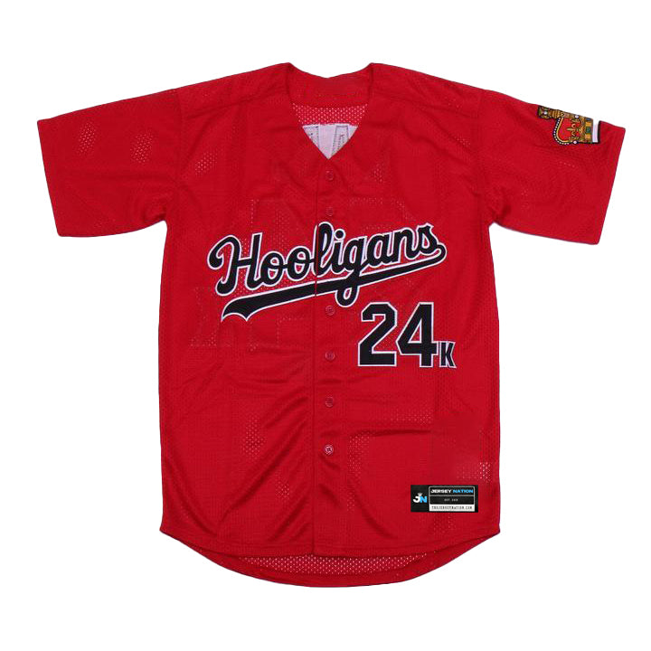 HOOLIGANS MARS 24K ユニフォーム Hooligans 'Mars' 24K Baseball Jersey – The Jersey Nation