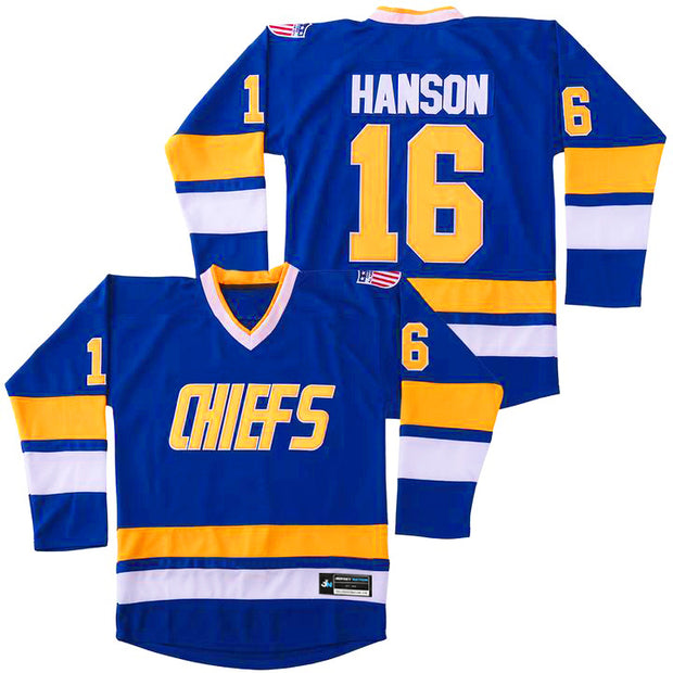Charlestown Chiefs Hanson Brothers Hockey Jersey – The Jersey Nation