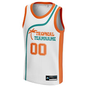 Tropical Custom Basketball Jersey