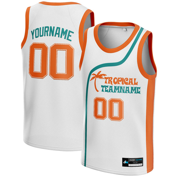 Tropical Custom Basketball Jersey